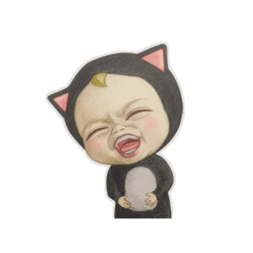 sadayuki, cat emoji, woman cat emoji