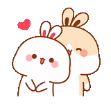 hug, lovely, cute drawings, lovely tuji animado