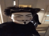 profile, people, sasha ash, anonymous meme, guy fawkes mask