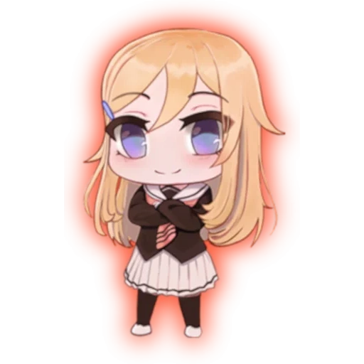 la parete rossa, uomini di chibi, simpatica figura di chibi, anime elizabeth chibi, senna kasaki chibi