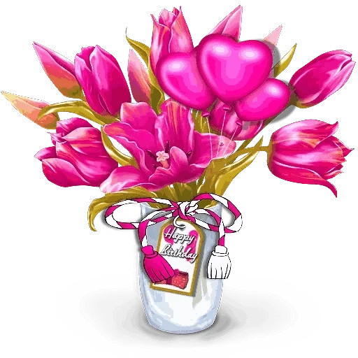 тюльпаны вазе, букет тюльпанов, тюльпаны клипарт, букет тюльпанов детей, букет розовых тюльпанов