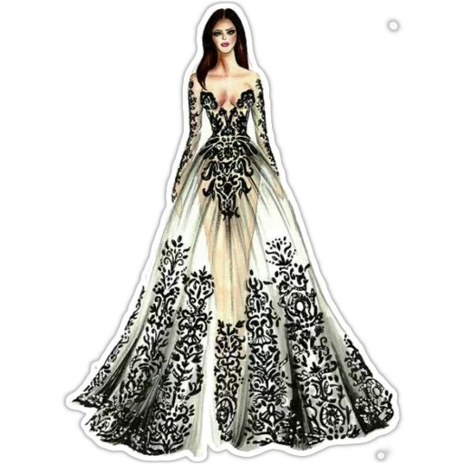 мода, платье эскиз, эскизы свадебных платьев, эскизы национальных платьев, рисованные модели свадебных платьев