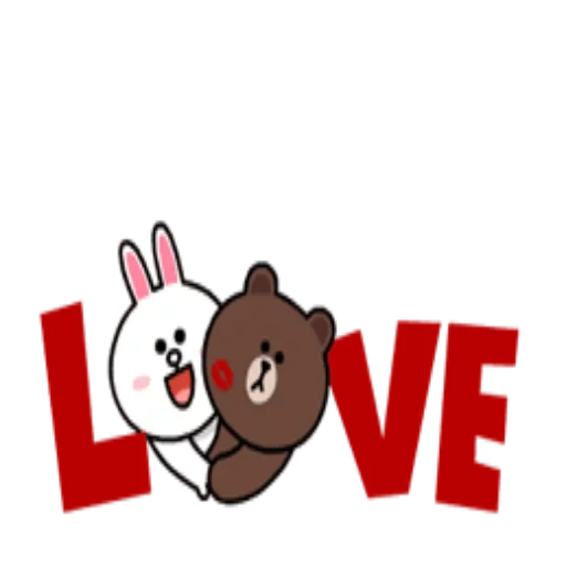 line friends, bear and rabbit, cony brown 2021, line friends cony, line cony and brown
