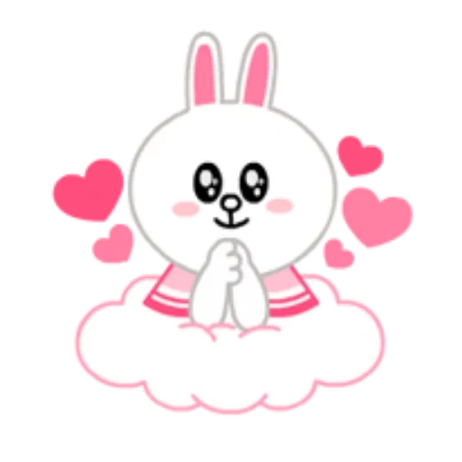 little rabbit, cute rabbit, rabbit pattern, heart rabbit