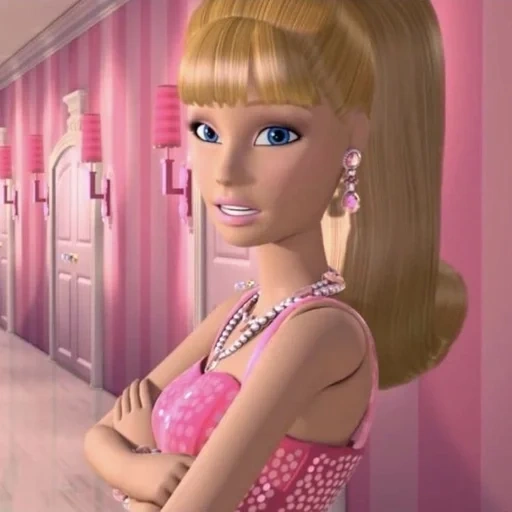barbie, barbie, barbie barbie, cartoon rouge de barbie, maison de rêve de la vie de barbie roberts
