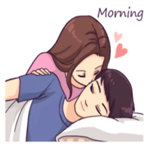 anime emoji hug, lukisan pasangan, di mana kakak memeluk kakaknya