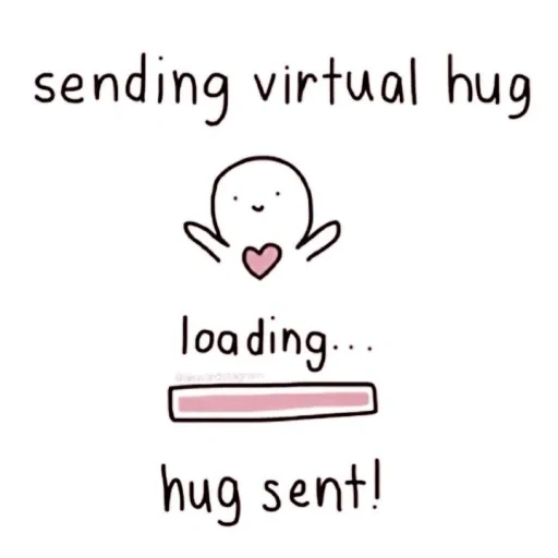 virtal hug, virtal hug sent, versión en inglés, juego de abrazo virtual, sending virtual hug