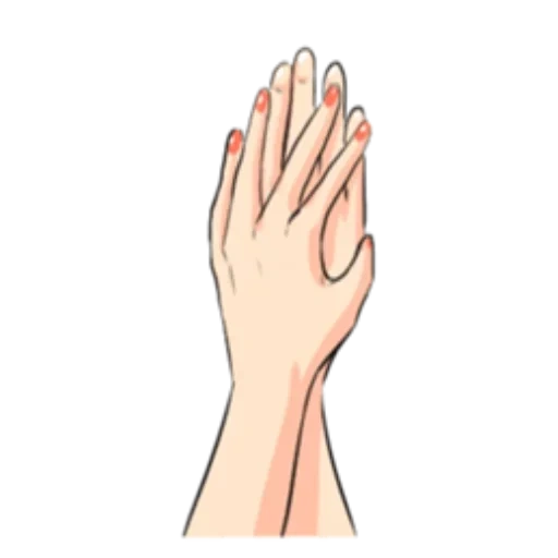 la mano, le dita, parti del corpo, i gesti, le dita