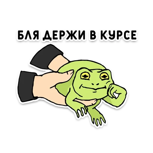 жаба, держи жабу