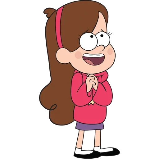 mabel pines, gravity folz characters, mabel from gravity folz for sketch, stickers gravity falls mabel, mabel gravity folz