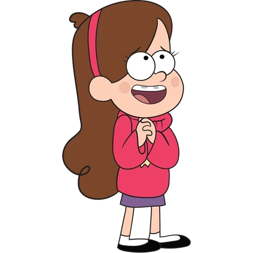 mabel pines, personagens folzes de gravidade, mabel da gravidade folz para esboço, adesivos gravity falls mabel, mabel gravity folz