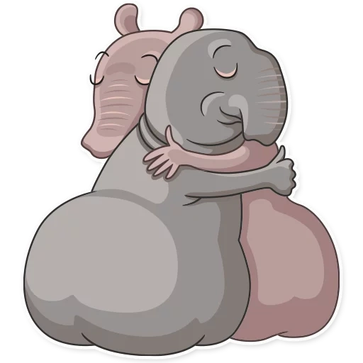 zhdun, hippo dengan latar belakang putih, hippo dengan latar belakang putih
