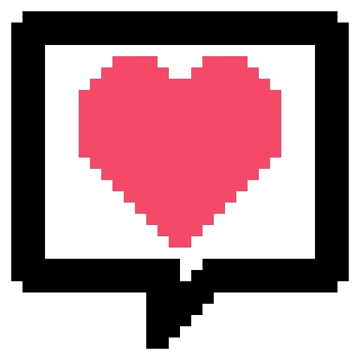 pixel coeur, le cœur est un vecteur, coeur de pixel, art du pixel coeur, coeur de pixel