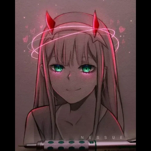 zero 2, zero two, franks anime, anime girl, favoriten in franks anime