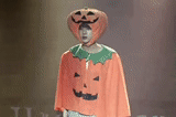 мальчик, хэллоуин, бтс хэллоуин, костюм тыквы, хосок хэллоуин 2014