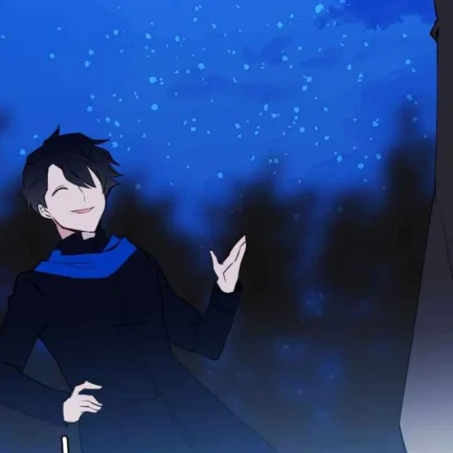 animação, arte de animação, herói de anime, personagem de anime, névoa negra dior