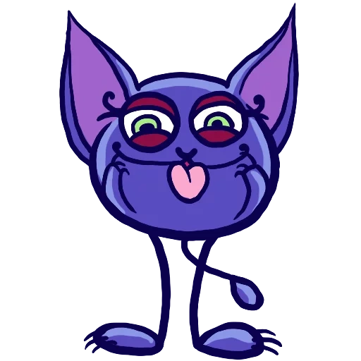 кошка, фиолетовые, кот фиолетовый, фиолетовые паки