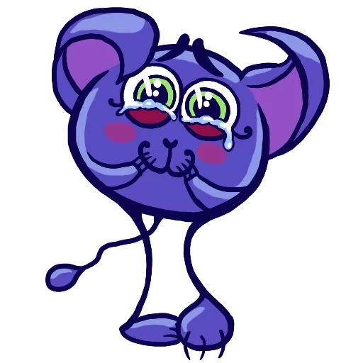 кошка, иллюстрация, фиолетовые паки, вымышленный персонаж, мышка глазами грустными мультика