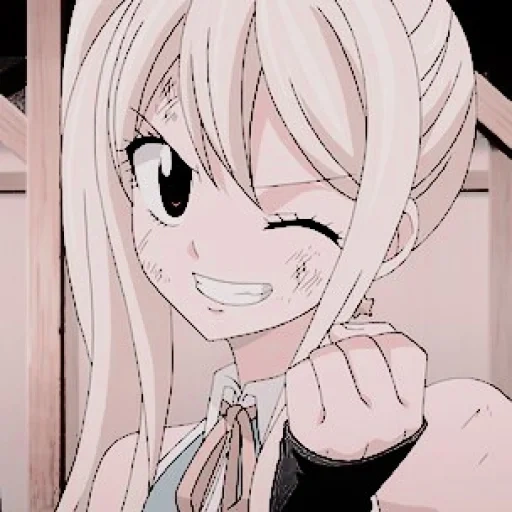 fairy tail lucy, lucy hartfilia, ekor peri topeng, anime fairy tail, anime dongeng