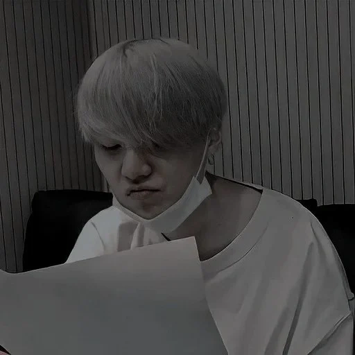 yoongi, garçon, min yongi, yoongi bts, yoongi aux cheveux blancs