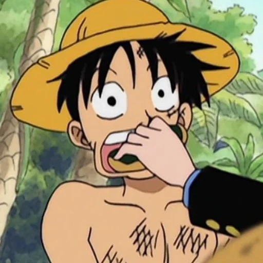 anime, luffy, van pis 2, van pis luffy, luffy singing baka