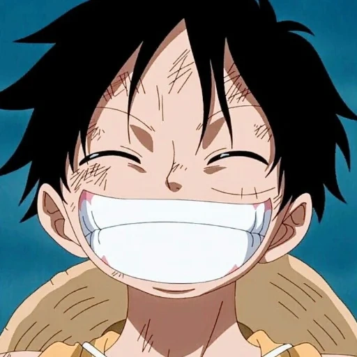 luffy smile, manki d luffy, luffy grandfather inside, luffy smile king, van pis luffy smiles