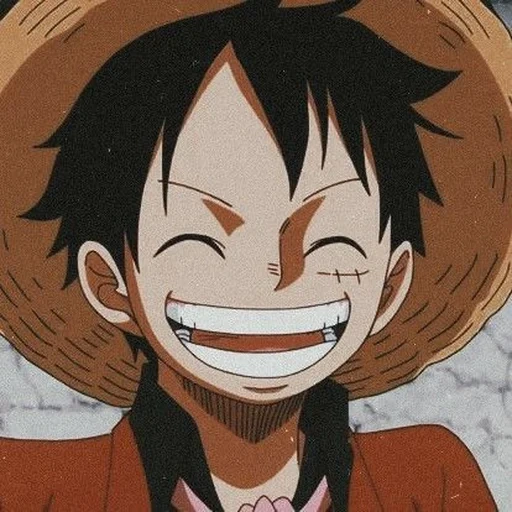 luffy, luffy icons, manchi de roufey, lufei lächelte, ein stück luffy