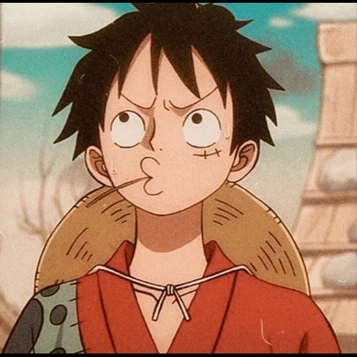 luffy, ван-пис, аниме аватар, манки д луффи, one piece luffy