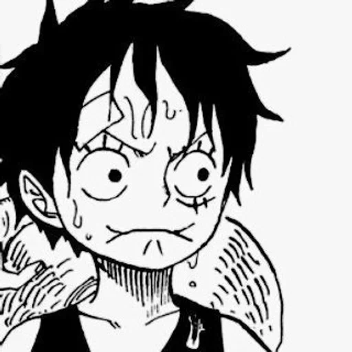 luffy, luffy mang, manki d luffy, un pezzo luffy, faccia di magne luffy