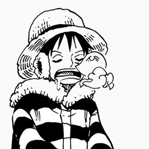 luminoso, sello luffy, manki d luffy, una pieza luffy, luffy punk khazard