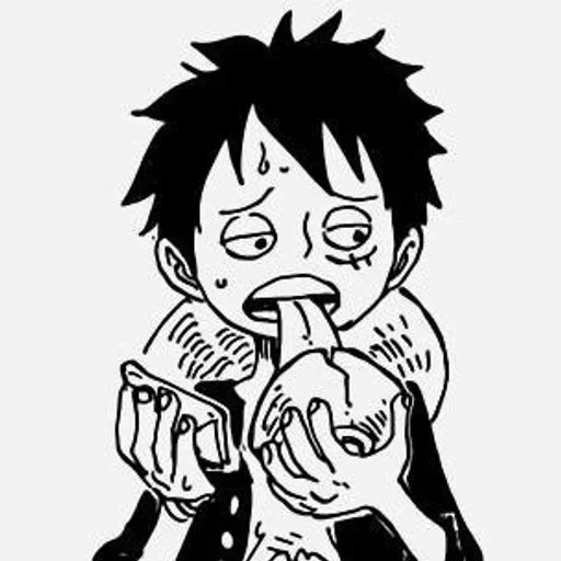 luffy, shock luffy, luffy mang, manki d luffy, van pis luffy