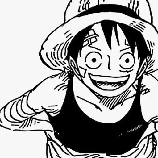 luffy, pola luffy, manki de luffy, komik van pis luffy, layar komik mengki d luffy