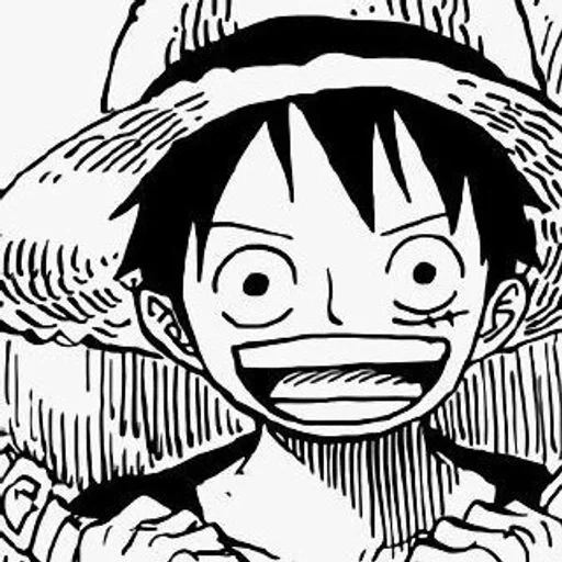 luffy, луффи манга, луффи манга улыбка, мугивара луффи манга, манки де луффи манга