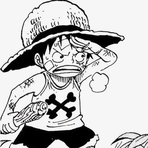 luffy, луффи манга, манки д луффи, one piece манга луффи, монки д луффи манга скрины