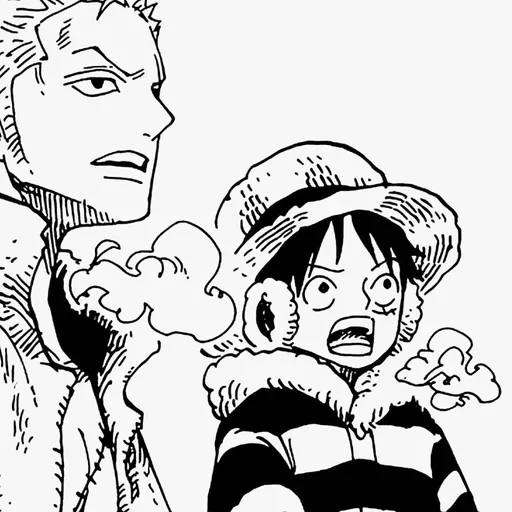 ein stück, ruffy zoro, manki d luffy, ruffy punk khazard, de luffy manga