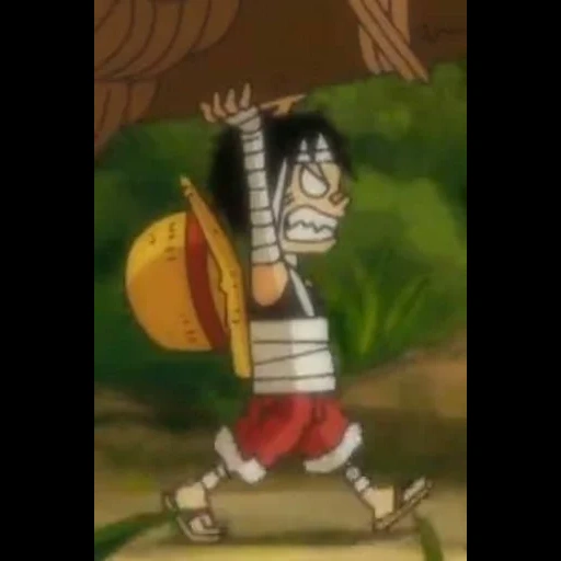 luffy, one piece, luffy bandages, the anime is funny, one piece luffy
