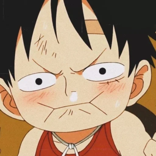 luffy, choque luffy, anime luffy, manki d luffy, van pis luffy