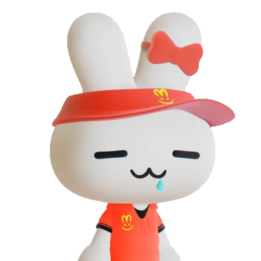 colonne millet, petit lapin de millet, mascotte millet lapin, miffy et ses amis jouets, micro haut-parleur xiaomi rice rabbit