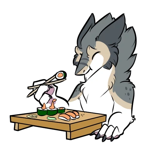 peludo, anime, sergal furri, personajes peludos, comunidad peluda