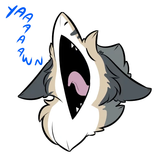 wolf, sergals, sergal rhine, the muzzle of the wolf