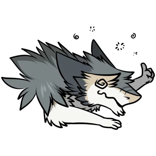 lobo, anime, sergal, sargentos, personaje de lobo