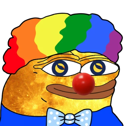 pepe honk, pepe clown, pepe clown, sad pepe clown, the frog pepe clown