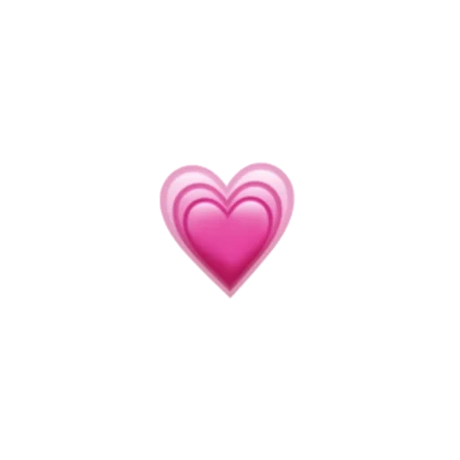 el corazón de emoji, el corazón de emoji, emoji es un corazón, corazones pink, corazón de smilik iphone