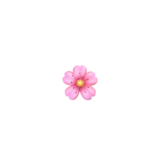 цветочек, цветы розовые, эмодзи цветок, маленькие цветочки, маленькие цветочки розовом фоне