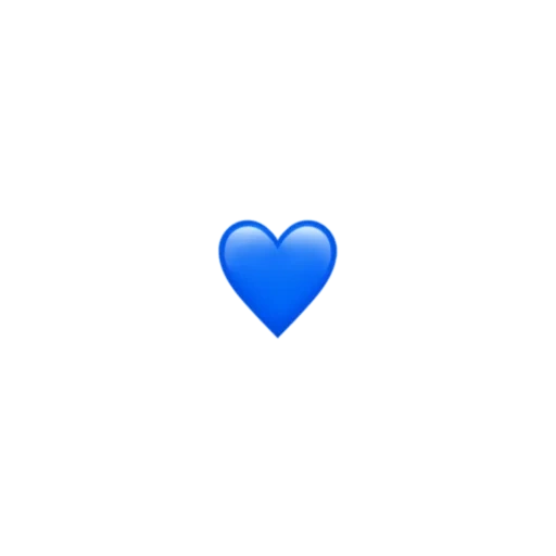 corazón azul, el corazón de emoji, el corazón es azul, el corazón azul de emoji, el corazón azul de emoji