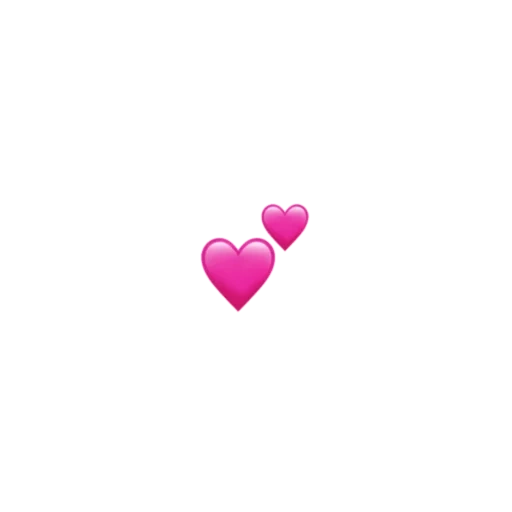 coeur emoji, le cœur des emoji, beaux coeurs, coeurs souriants, coeur rose souriant
