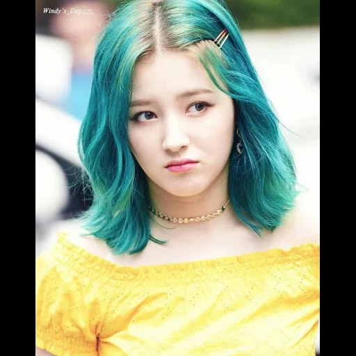 momoland, nancy jewel, nancy momoland, nancy jewel mcdonie, nancy momoland зелеными волосами