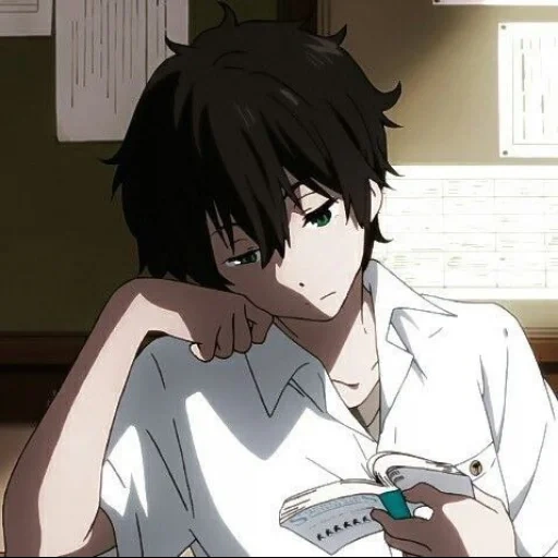 imagen, chicos de anime, chicos de anime, chicos de anime, khotaro oreki café de anime