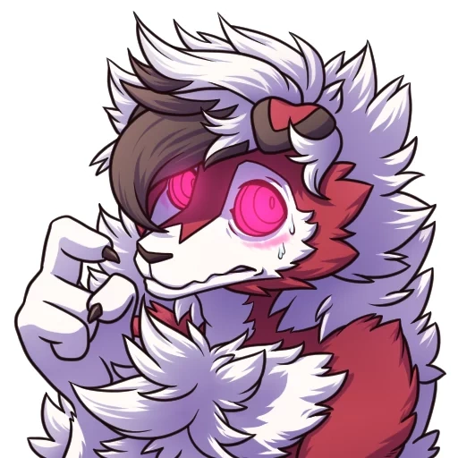 anime, lycanroc, lycaxel pokemon, lycaxel lycanroc, anime arts of characters