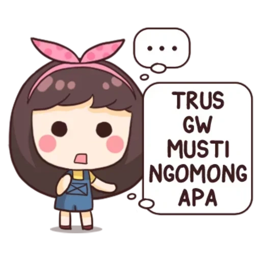 chibi, menyenangkan, anime, gadis anime